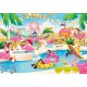 Puzzle dla dzieci Flamingos Party 6+ Clementoni