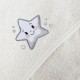 Ręcznik z kapturkiem Creamy Star Ceba