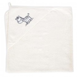 Ręcznik z kapturkiem Zebra Creamy Ceba