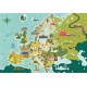 Puzzle Wspaniałe miejsca w Europie 7+ Clementoni