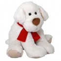 Pluszowy pies Ricco z czerwoną kokardą Beppe