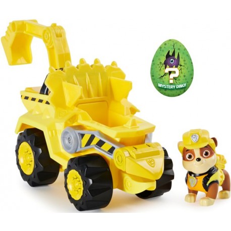 Psi Patrol Dino Rescue Rubble figurka + pojazd koparka Spin Master