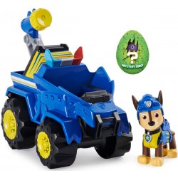 Psi Patrol Dino Rescue Chase figurka + pojazd radiowóz Spin Master