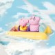Świnka Peppa pływający ponton + figurki TOMY