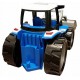 Traktor ze spychaczem niebieski GIGA TRUCKS LENA