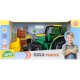 Traktor ze spychaczem zielony GIGA TRUCKS LENA