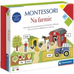 Montessori Na farmie Clementoni