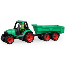 Traktor dla dzieci z przyczepą Truckies 2+ LENA