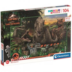 Puzzle Jurassic World 6+ Camp Cretaceous Clementoni