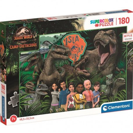 Puzzle Jurassic World Camp Cretaceous 7+ Clementoni