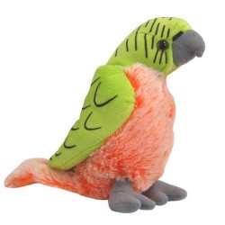 Papuga zielona z dźwiękiem Beppe