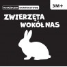 Książeczki Kontrastowe Zwierzęta wokół nas WILGA