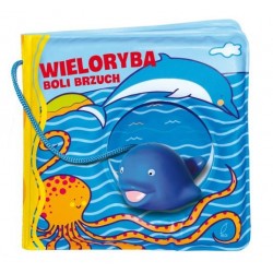 Książeczka Kąpielowa - Wieloryba boli brzuch