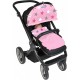 Osłonka do wózka i fotelika Dooky Design Baby Pink/Pink Stars