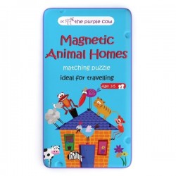 Gra podróżna dla dziecka PUZZLE Zwierzęta i ich domy