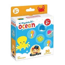 Gra dla dzieci MEMORKI OCEAN 2+ CzuCzu