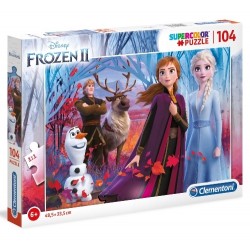 Puzzle dla dzieci Frozen 2 104-el Clementoni