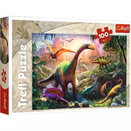 Puzzle DINOZAURY Świat dinozaurów Trefl