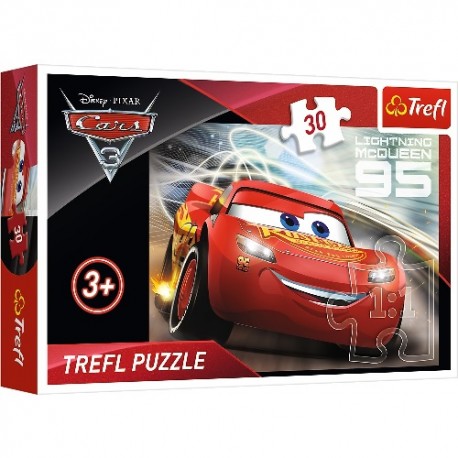 Puzzle Zygzak McQueen Cars 3 Trefl