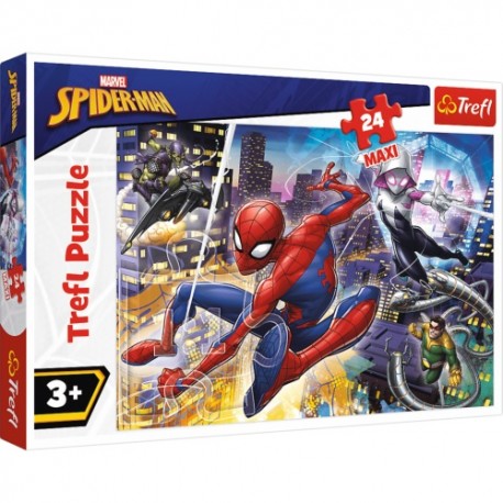 Puzzle Maxi Nieustraszony Spider Man Trefl