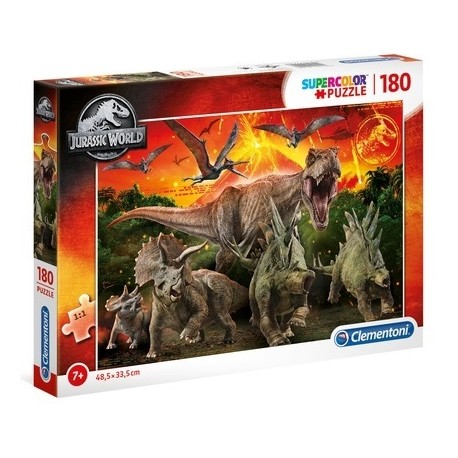 Puzzle Dinozaury Jurassic World 7+ Clementoni