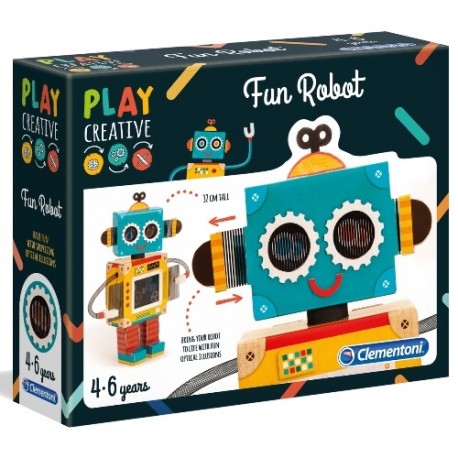 Play Creative Wesoły Robot 4+ Clementoni