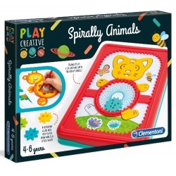 Play Creative Spiralne zwierzaki 4+ Clementoni