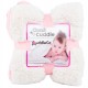 Kocyk niemowlęcy Comfi-Cuddle różowy CuddleCo