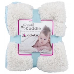 Kocyk niemowlęcy Comfi-Cuddle niebieski CuddleCo